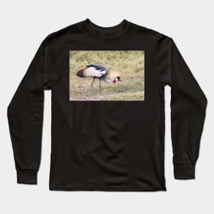 Red-Crowned Crane Long Sleeve T-Shirt